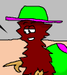 picture of Fuzz\'s hat