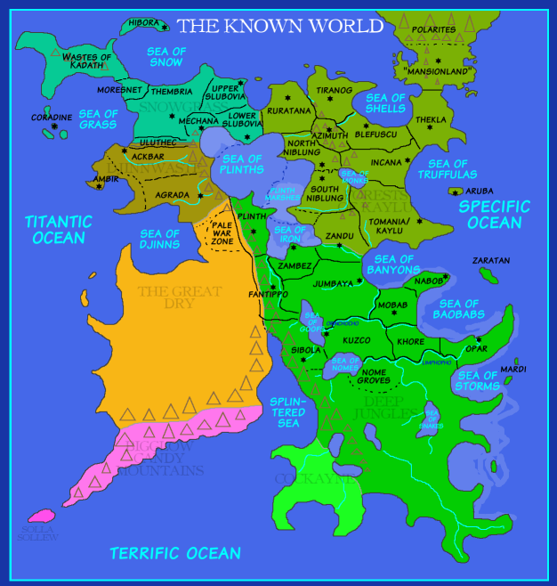MoE Known World :: interim map by Robert M Cook