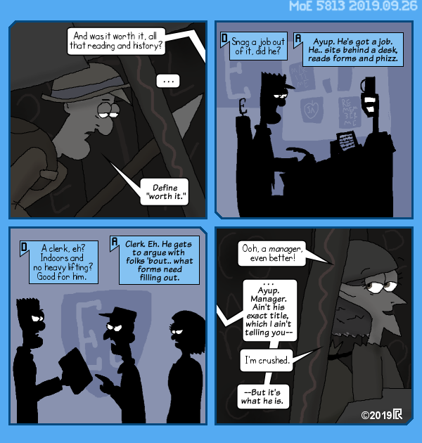 MoE 5813 26/09/2019 :: Part Seven: Seats of Power \/\/ Fallout