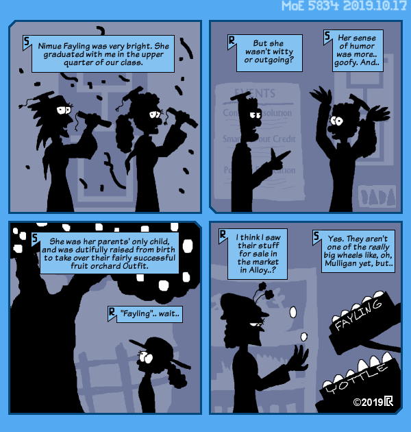 MoE 5834 17/10/2019 :: Part Seven: Seats of Power \/\/ Fallout