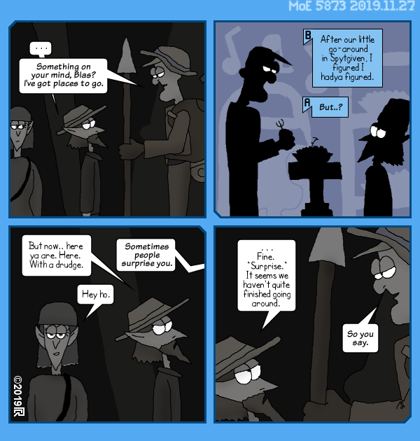 MoE 5873 27/11/2019 :: Part Seven: Seats of Power \/\/ Going Home