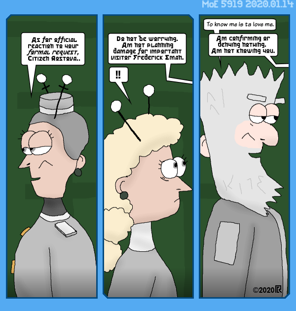 MoE 5919 14/01/2020 :: Part Seven: Seats of Power \/\/ Diplomacy