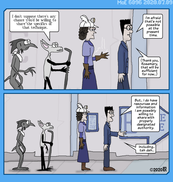 MoE 6096 09/07/2020 :: Part Seven: Seats of Power \/\/ High Level Meetings