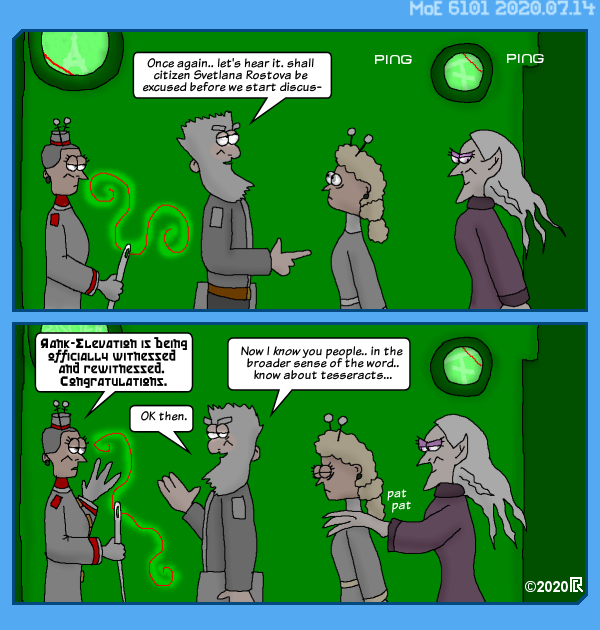 MoE 6101 14/07/2020 :: Part Seven: Seats of Power \/\/ High Level Meetings