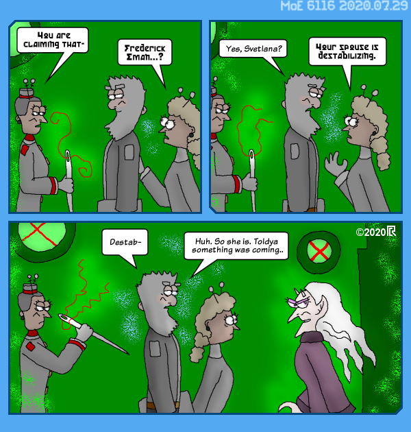 MoE 6116 29/07/2020 :: Part Seven: Seats of Power \/\/ High Level Meetings