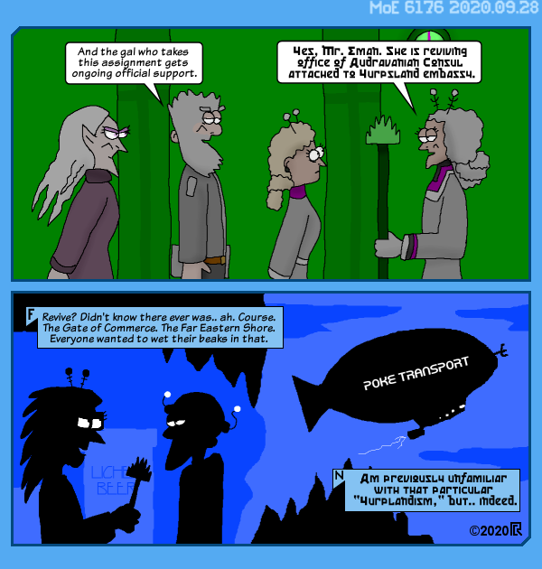 MoE 6176 28/09/2020 :: Part Seven: Seats of Power \/\/ High Level Meetings