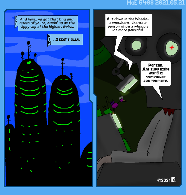 MoE 6408 21/05/2021 :: Part Seven: Seats of Power \/\/ Unexplored Territory