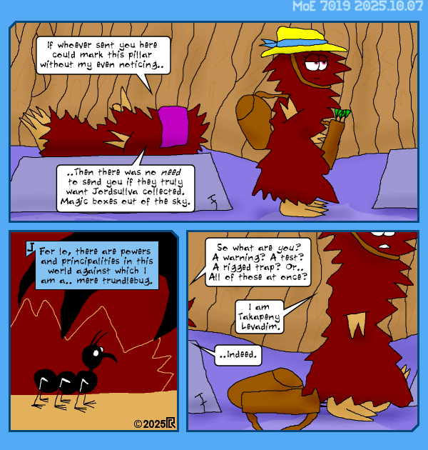 MoE 7019 07/10/2025 :: Part Eight: New Days \/\/ Laser-Like Focus