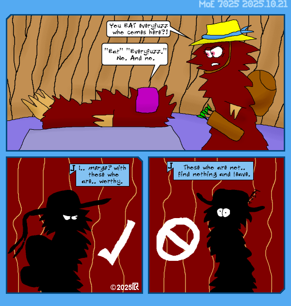 MoE 7025 21/10/2025 :: Part Eight: New Days \/\/ Laser-Like Focus