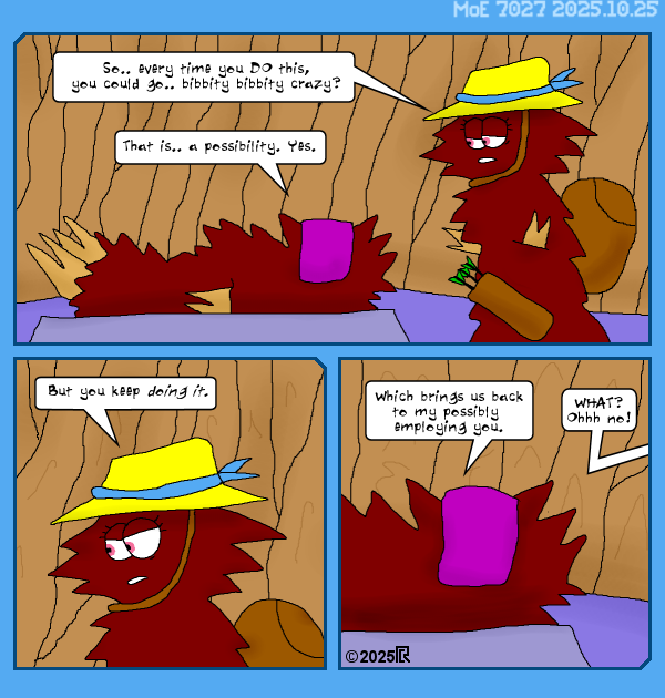 MoE 7027 25/10/2025 :: Part Eight: New Days \/\/ Laser-Like Focus