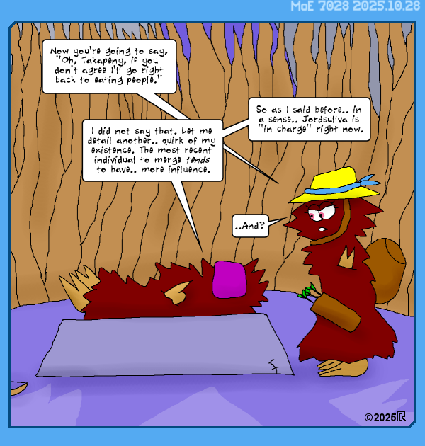 MoE 7028 28/10/2025 :: Part Eight: New Days \/\/ Laser-Like Focus