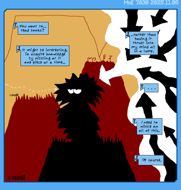 MoE 7030 06/11/2025 :: Part Eight: New Days \/\/ Laser-Like Focus