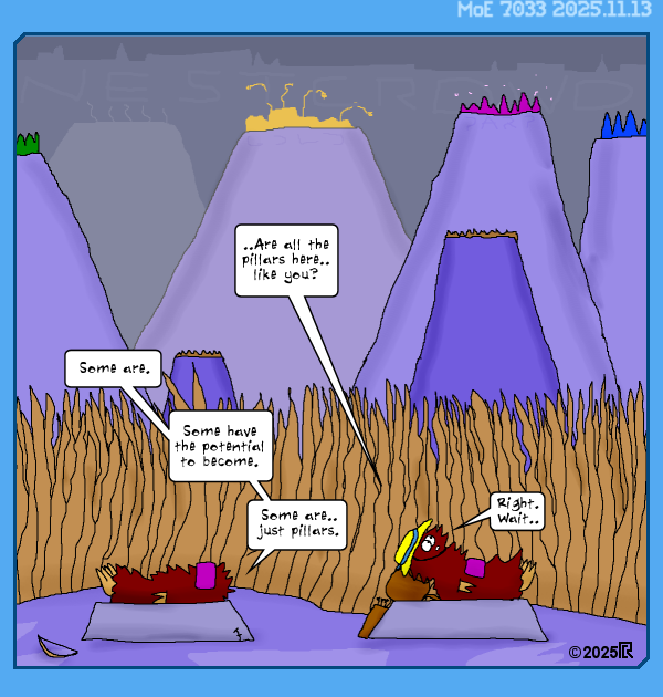 MoE 7033 13/11/2025 :: Part Eight: New Days \/\/ Laser-Like Focus