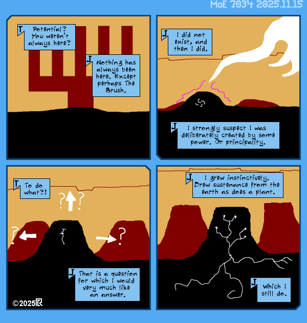 MoE 7034 15/11/2025 :: Part Eight: New Days \/\/ Laser-Like Focus