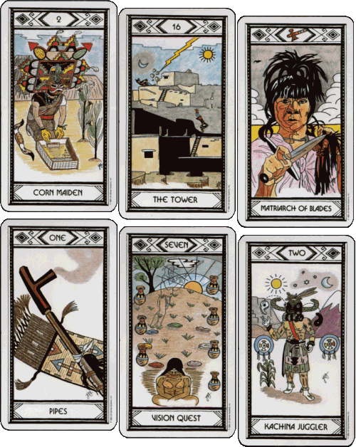 Samples from Native American deck